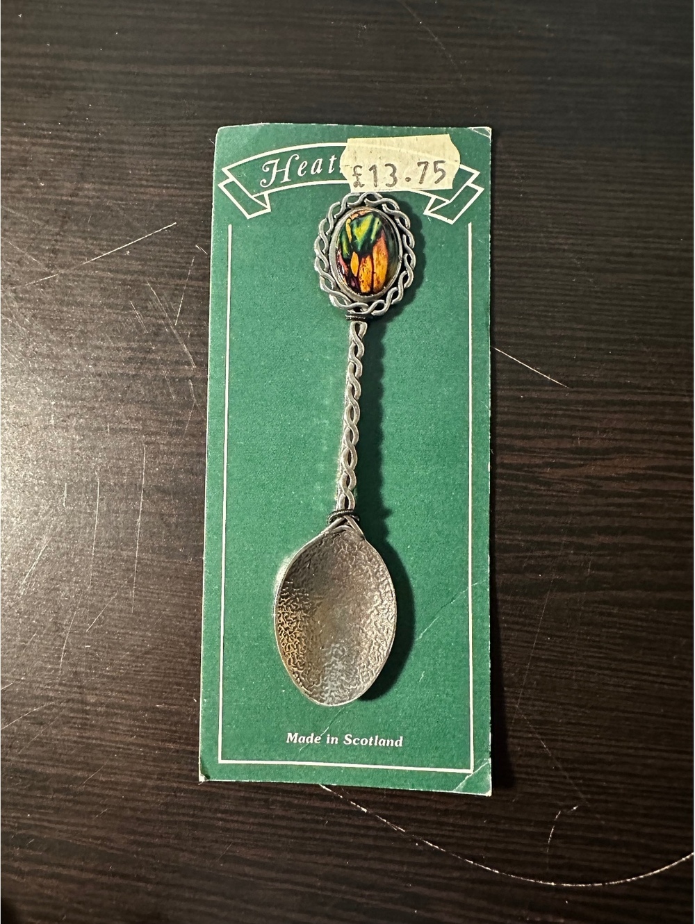 Heathergems Made in Scotland Decorative Souvenir Spoon